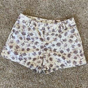 ANN TAYLOR LOFT - Linen Floral Shorts - 4
